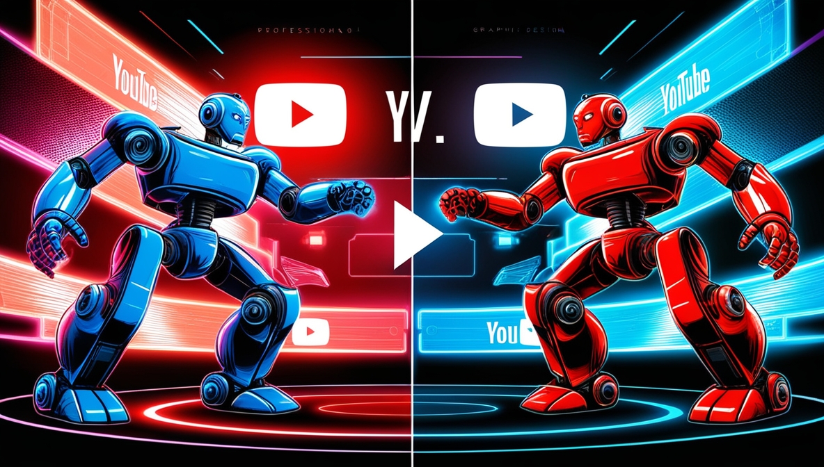 Thumbnail X vs AI Connect Now - Thumbnail Maker Comparison