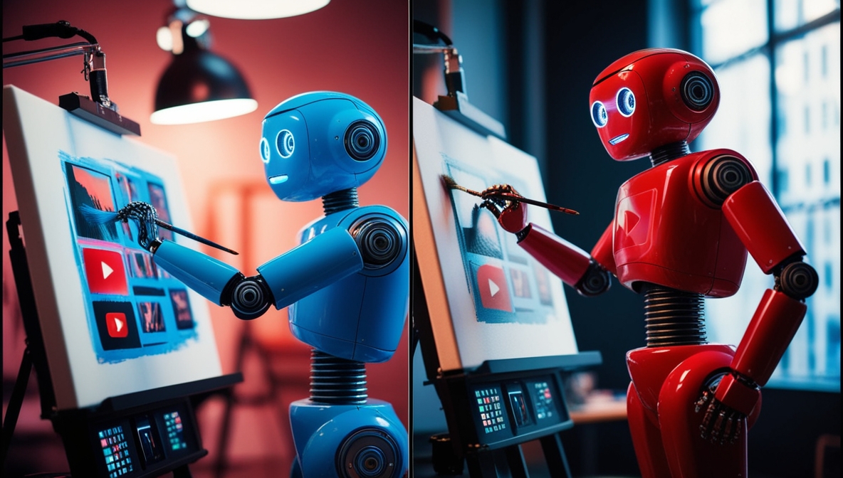 Thumbnail X vs glowAI - Thumbnail Maker Comparison