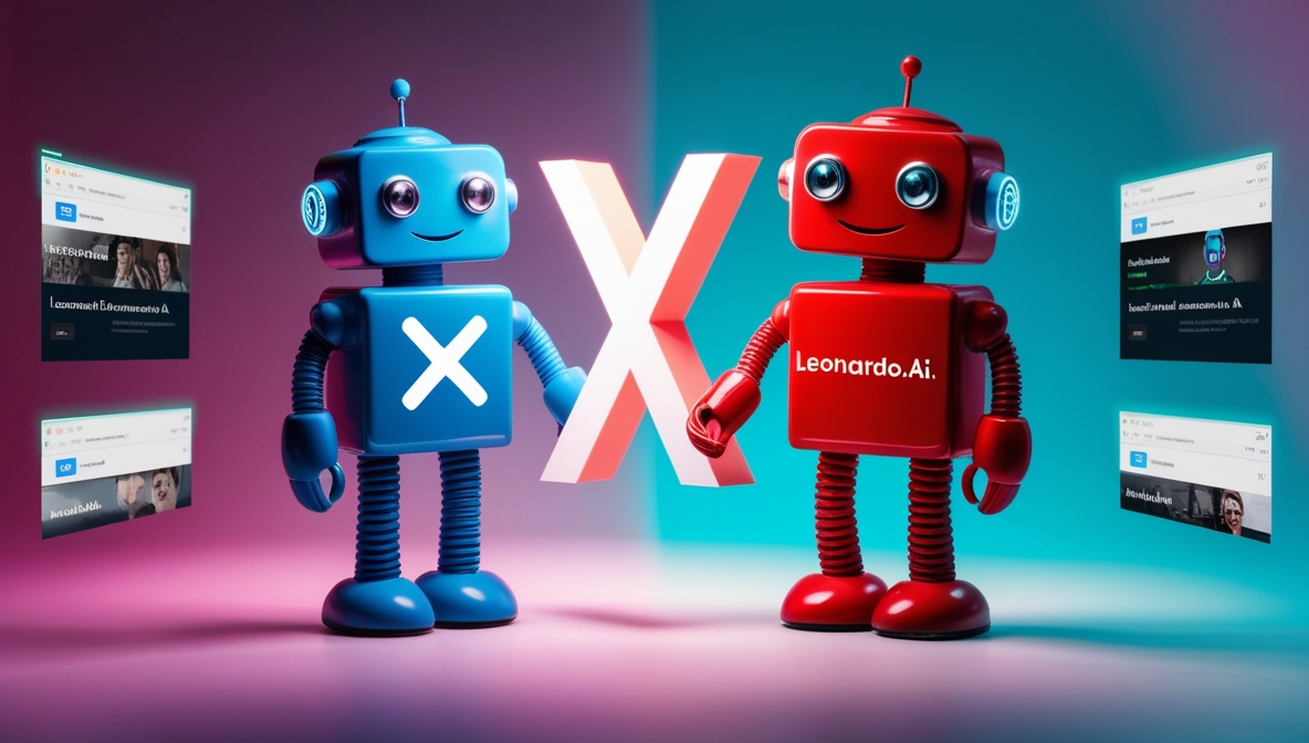 Thumbnail X vs Leonardo.Ai - Thumbnail Maker Comparison