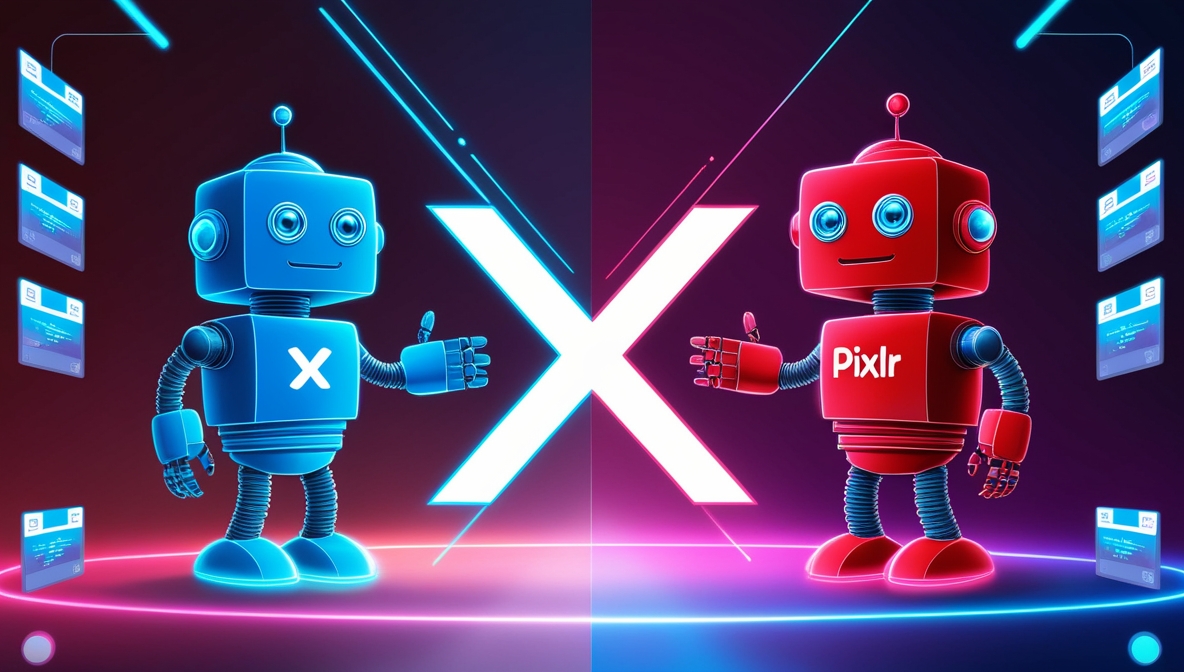 Thumbnail X vs Pixlr - Thumbnail Maker Comparison