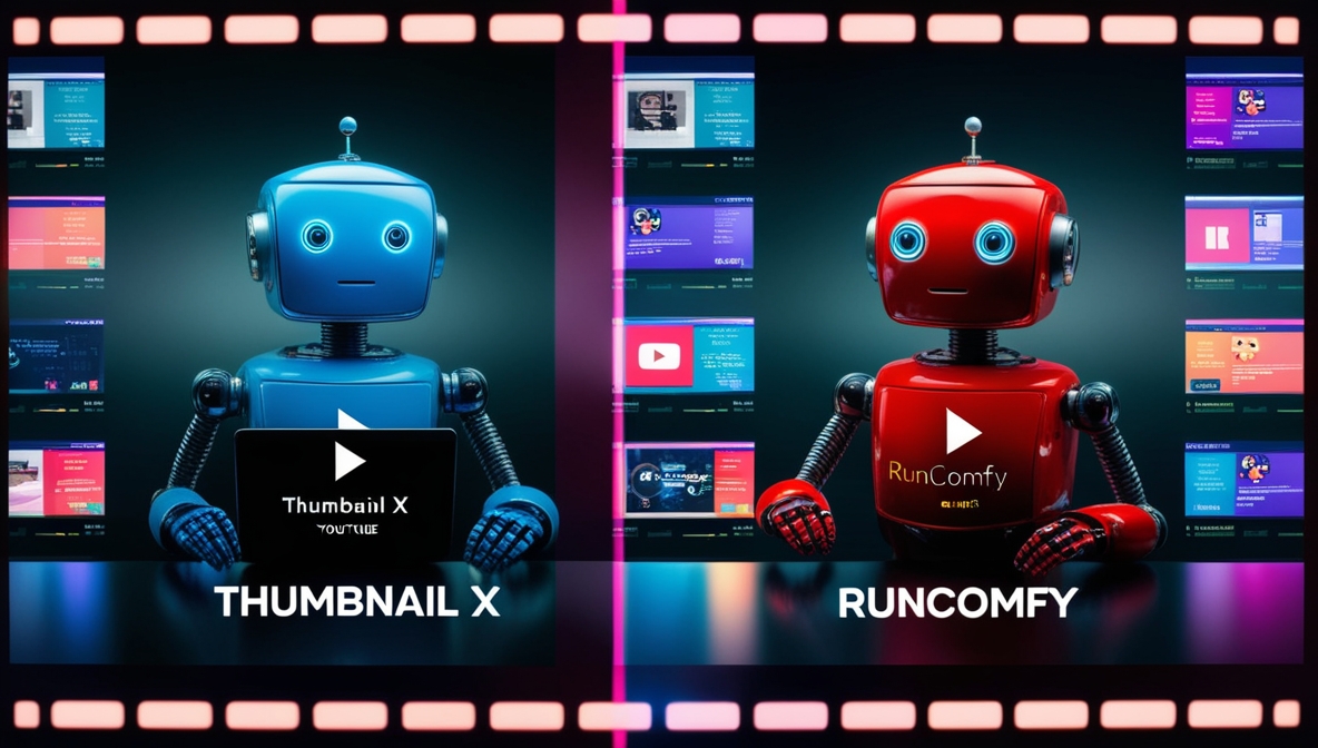 Thumbnail X vs RunComfy - Thumbnail Maker Comparison