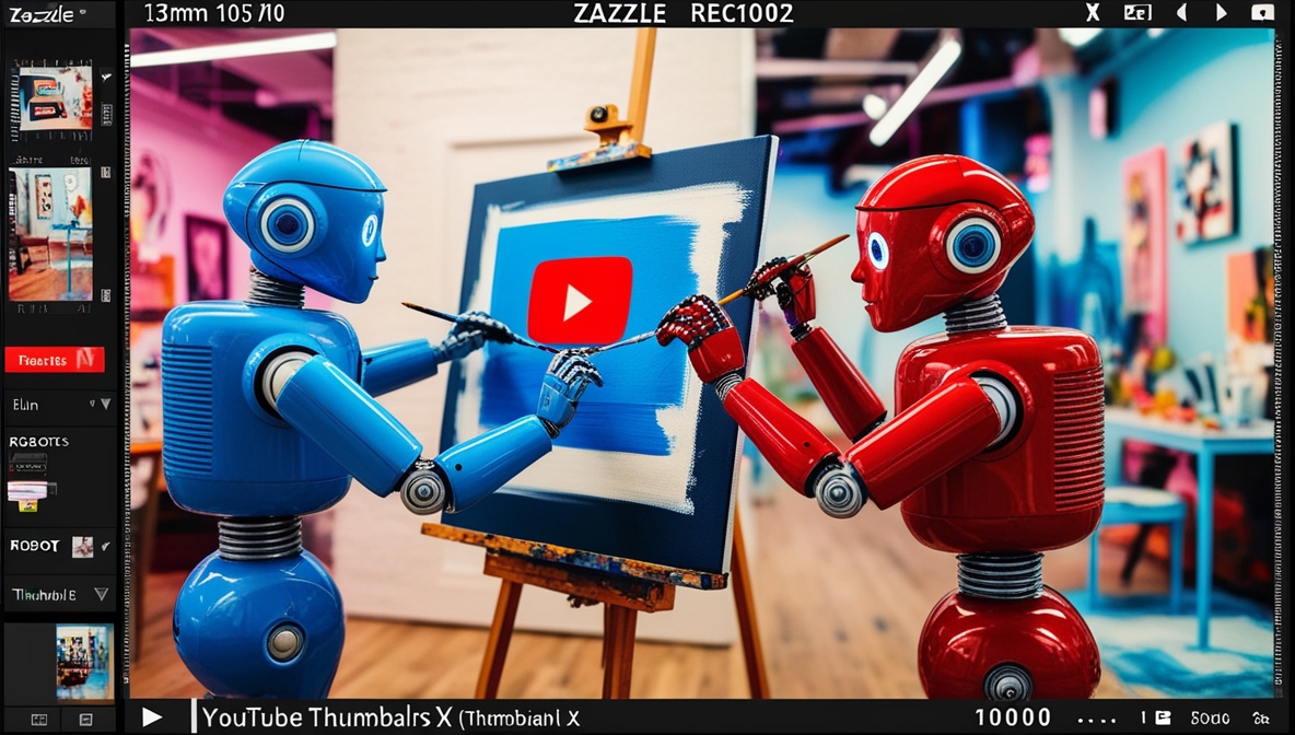 Thumbnail X vs Zazzle - Thumbnail Maker Comparison